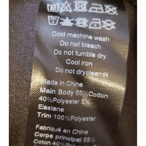 NWT - Dress Beyond Knit - Long Sleeve Shift Dress with Ruffle Size 30/32 - Picture 4 of 6